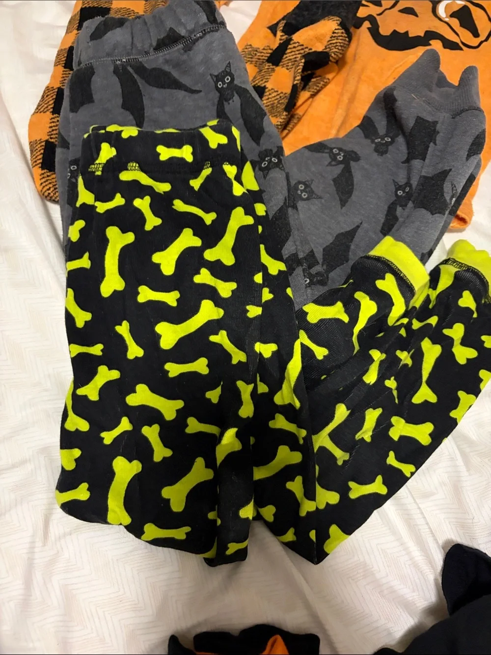 Kids Halloween Bundle Set - Black & Orange - 4T
